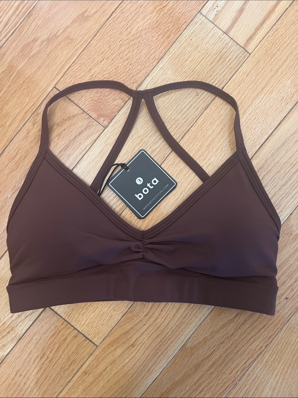 NWT Bota Samantha Sports Bra - Cocoa Small